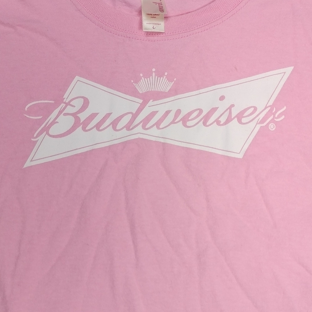 Budweiser women's large sized t shirt